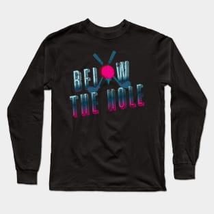 below the hole golf retro Long Sleeve T-Shirt